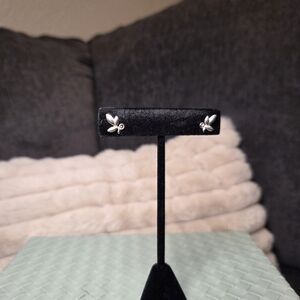 Tiffany & Co. Silver Olive Branch Stud Earrings